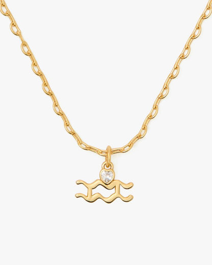 What's Your Sign Aquarius Mini Pendant