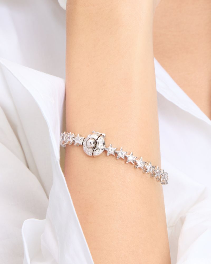 Space Cadet Star Tennis Bracelet