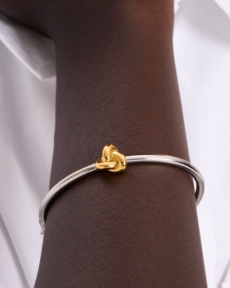 Double Knot Hinged Bangle