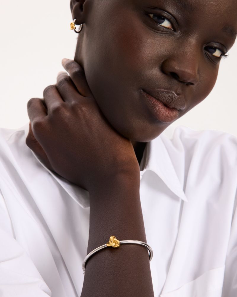 Double Knot Hinged Bangle