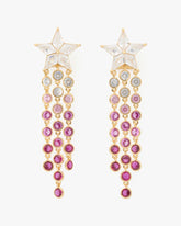 Cosmos Star Fringe Earrings