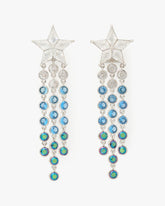 Cosmos Star Fringe Earrings