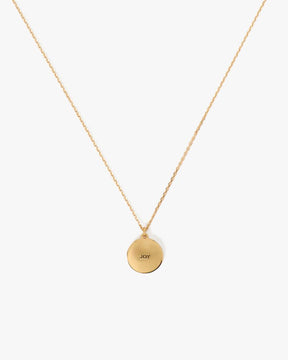 The Color Spark Collection Green Joy Medallion Necklace