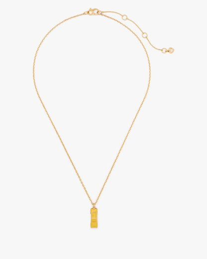 Hit The City Taxi Pendant Necklace