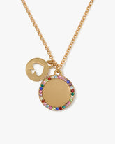 Spot The Spade Pave Charm Pendant