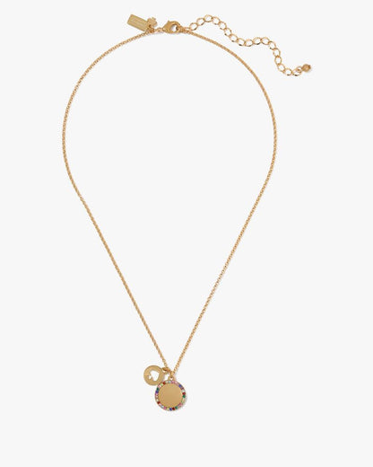 Spot The Spade Pave Charm Pendant