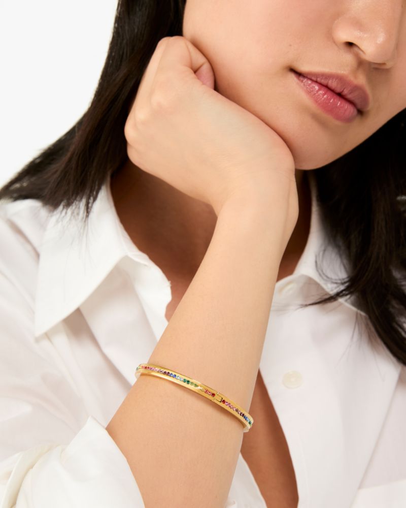 Ring It Up Pave Bangle