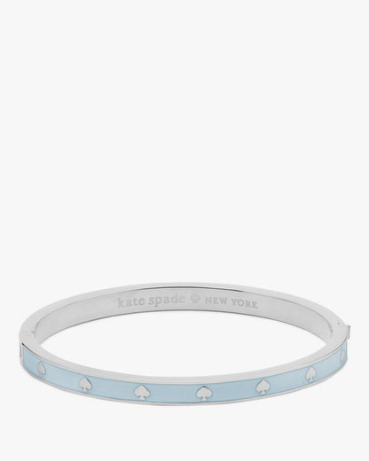 Spot The Spade Enamel Hinged Bangle
