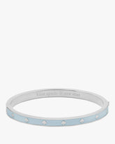 Spot The Spade Enamel Hinged Bangle
