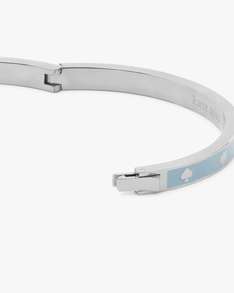 Spot The Spade Enamel Hinged Bangle