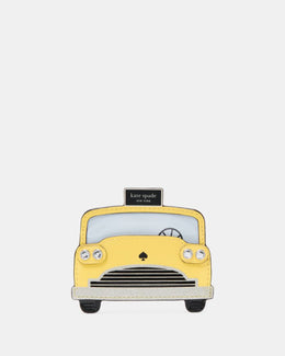 Hey Taxi Embellished Card Case