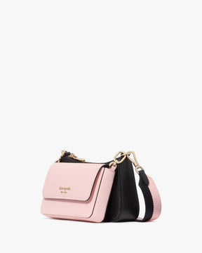 Double Up Colorblocked Crossbody