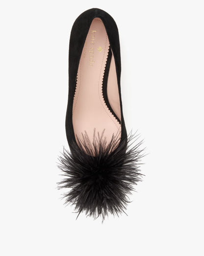 Zoey Pom Pom Kitten Heel