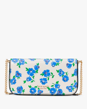 Devin Springtime Blooms Flap Chain Wallet