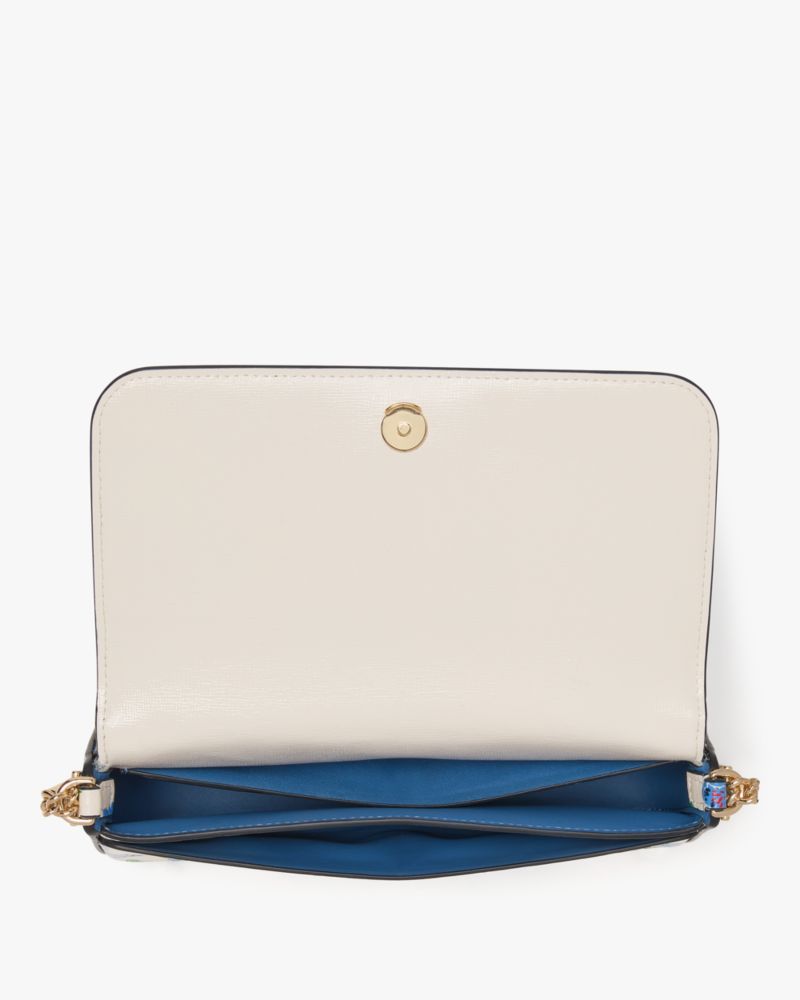 Devin Springtime Blooms Flap Chain Wallet