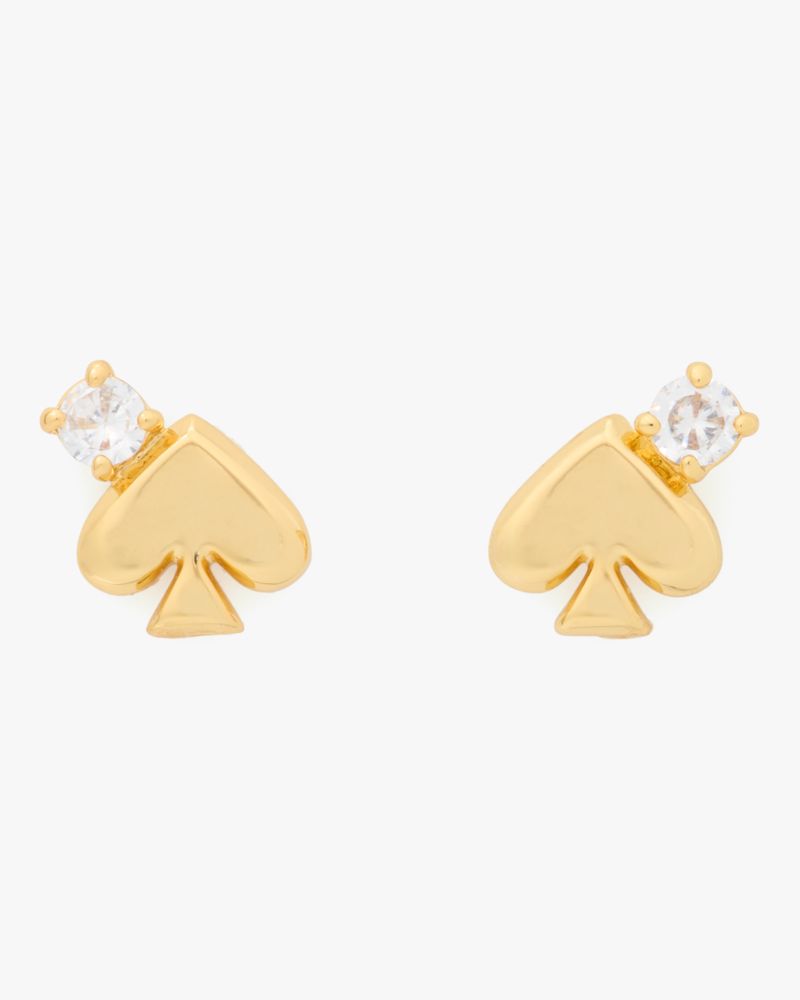 Everyday Spade Stone Studs