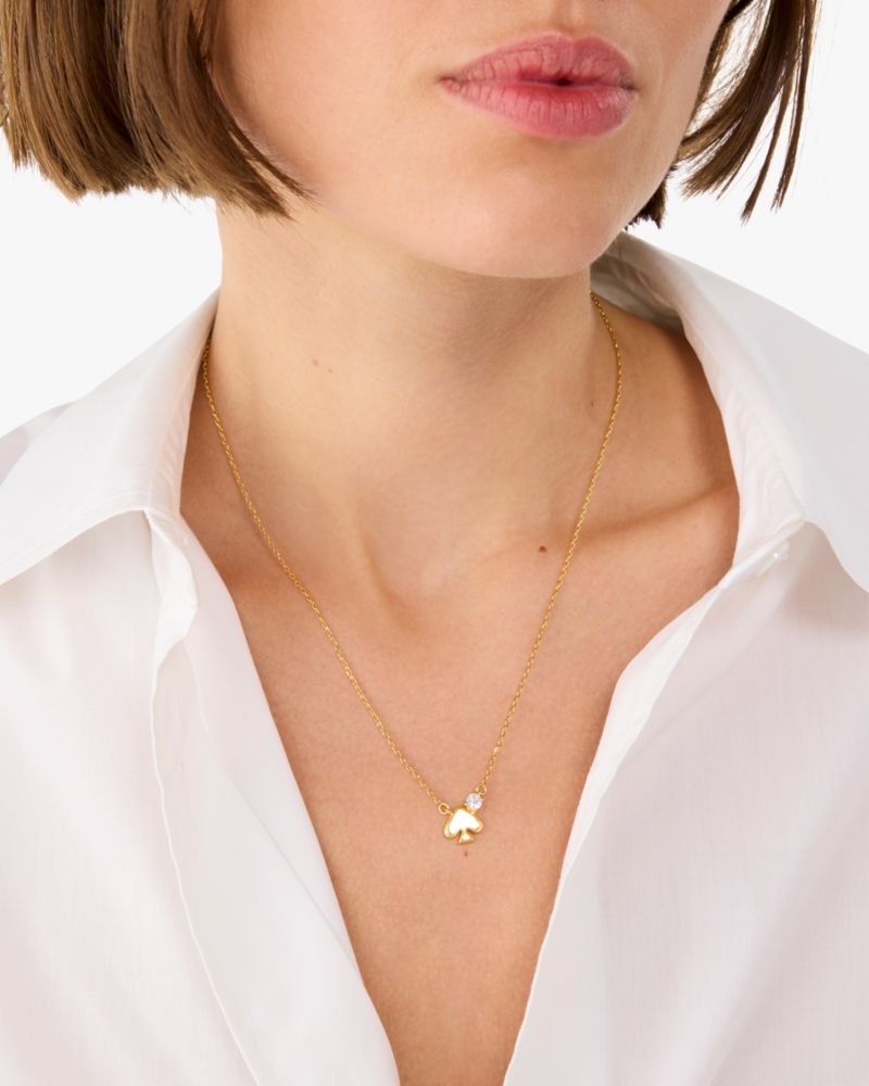 Everyday Spade Stone Pendant