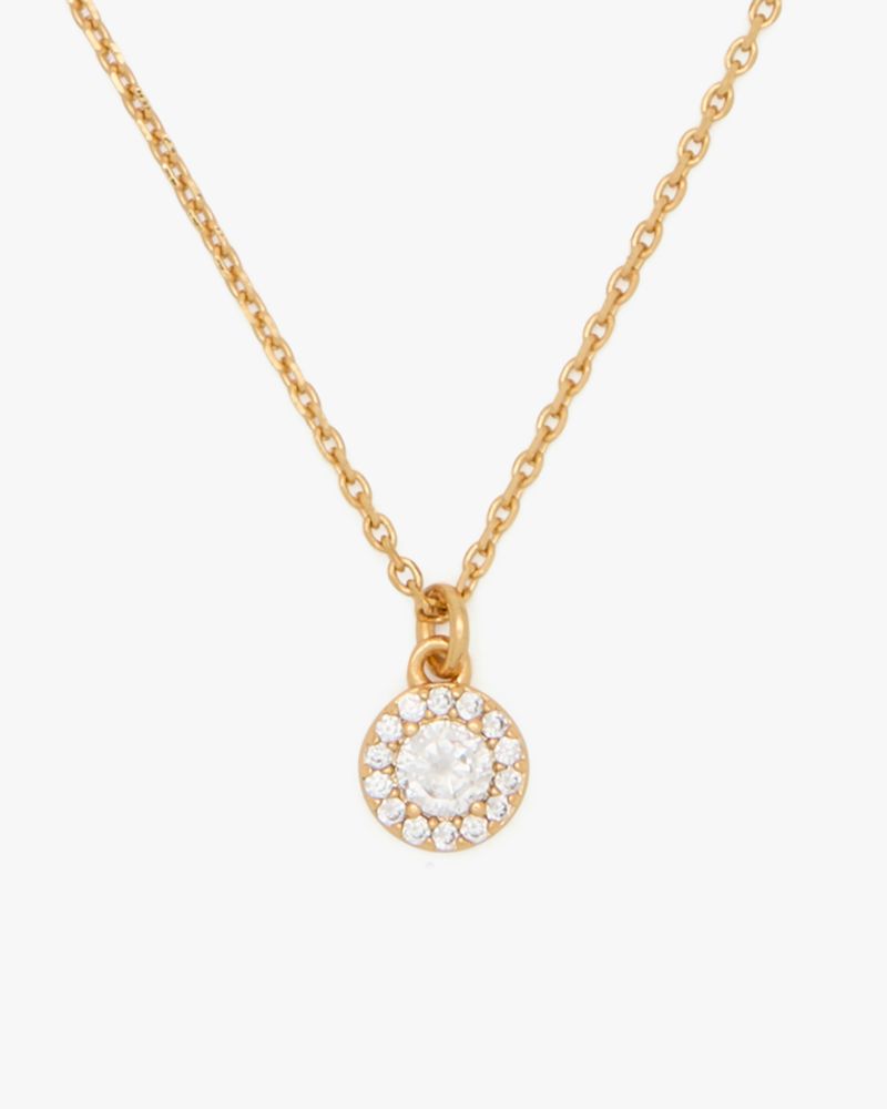 You're A Gem Pave Halo Pendant