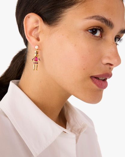Oh What Fun Nutcracker Earrings