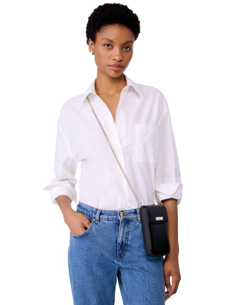 Kenzie North South Flap Phone Crossbody