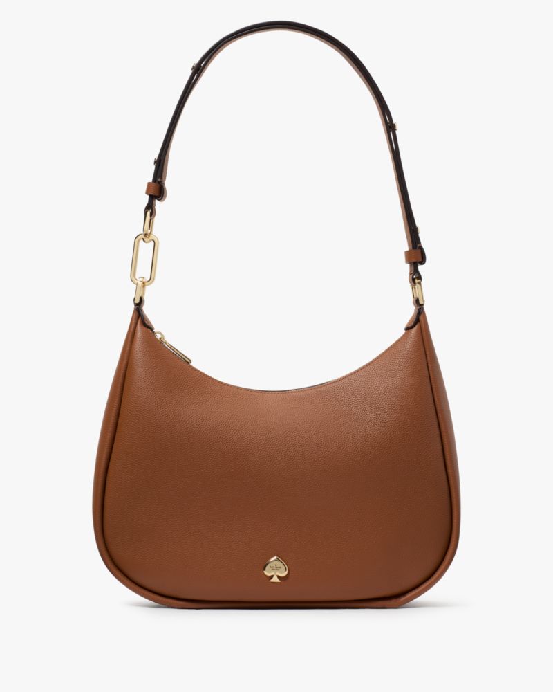 Kayla Suede Studs Large Shoulder Bag