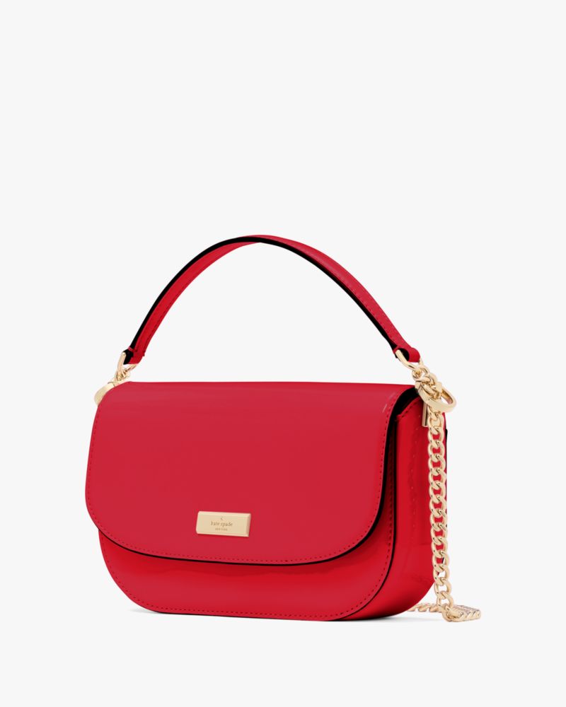 Krista Patent Chain Crossbody