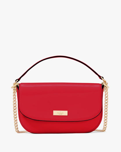 Krista Patent Chain Crossbody