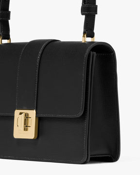 Phoebe Turnlock Shoulder Bag