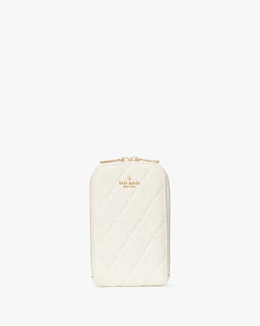 Carey Tweed Phone Chain Crossbody