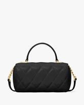 Heart Barrel Quilted Crossbody