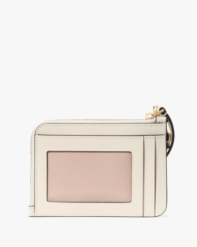 Madison Puffy Heart Small Card Holder Wristlet