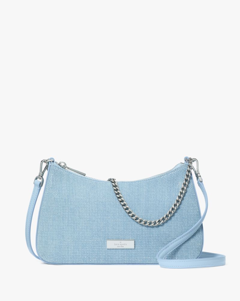Margot Studded Denim Convertible Crossbody