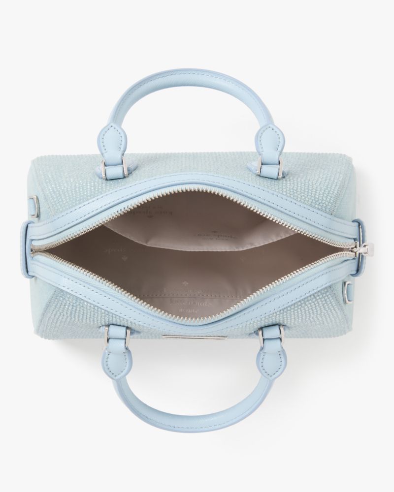 Madison Studded Denim Small Dolly Duffle