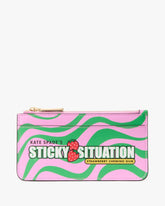 Bubble Gum Large Slim Card Holder