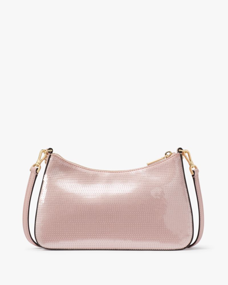 Margot Satin Sequin Convertible Crossbody