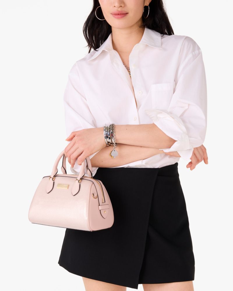 Madison Satin Sequin Small Dolly Duffle