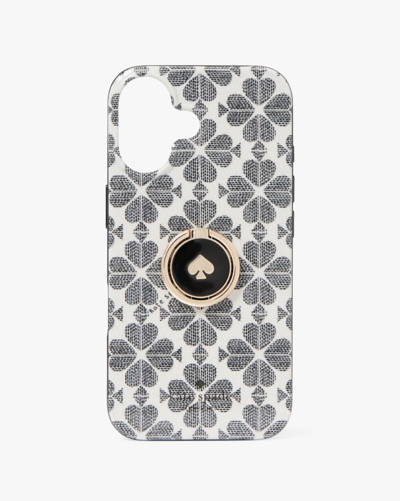Spade Flower Stability Ring And Case iPhone 16