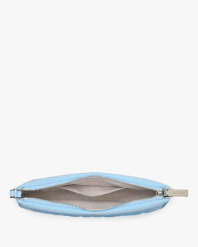 Spade Flower Quilted Fabric Convertible Wristlet