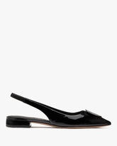 Lover Patent Slingback Flats