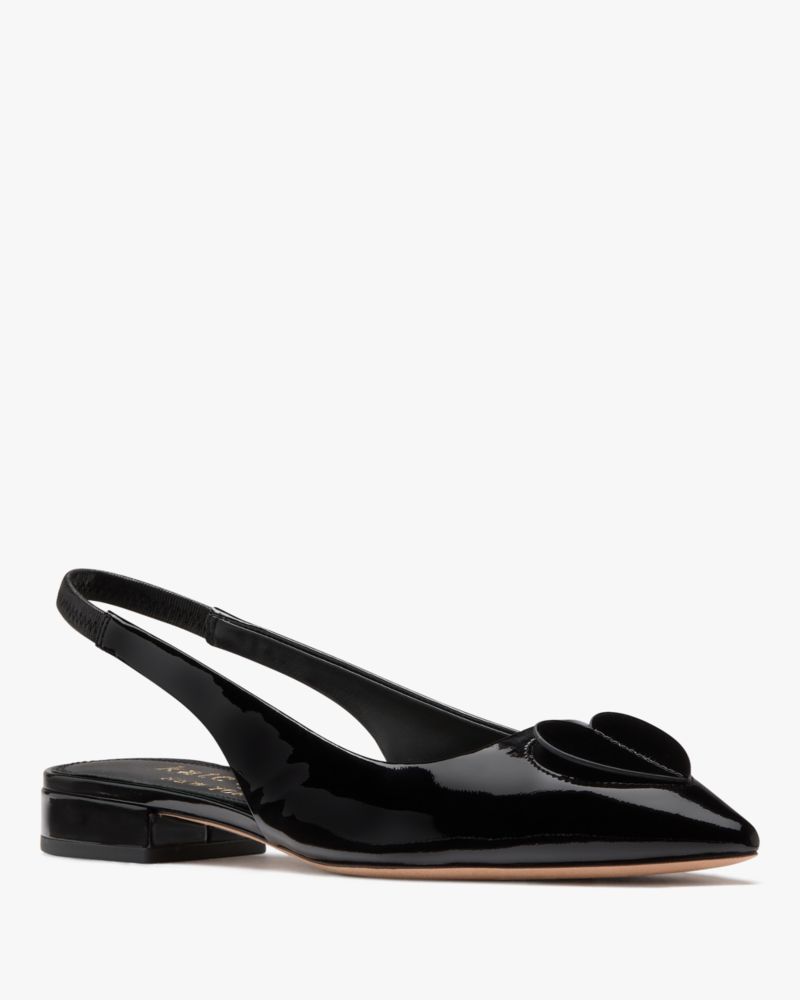 Lover Patent Slingback Flats