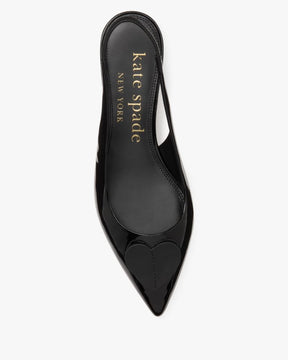 Lover Patent Slingback Flats
