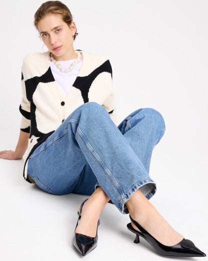 Lover Slingback Kitten Heel Pumps