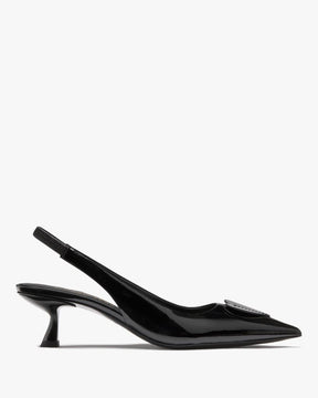 Lover Slingback Kitten Heel Pumps