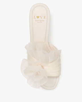 Flourish Tulle Heeled Sandals