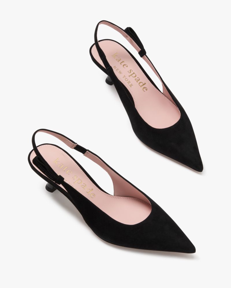 Riley Slingback Kitten Heel Pumps