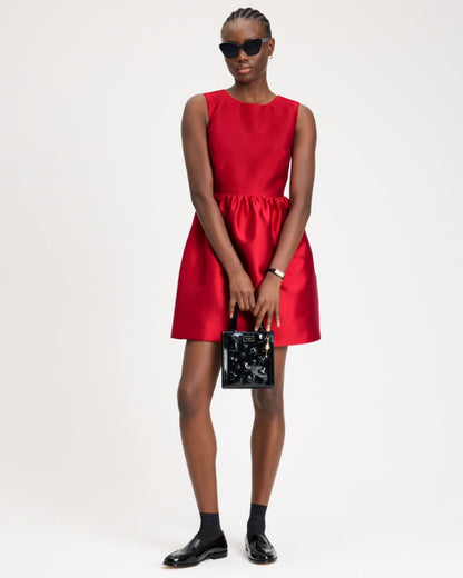 Fit-and-flare Bow Dress