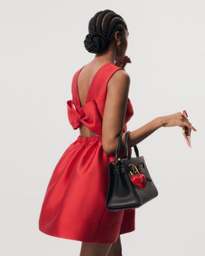 Fit-and-flare Bow Dress