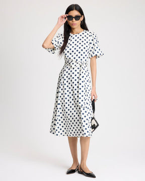 Breezy Dot Matinee Dress