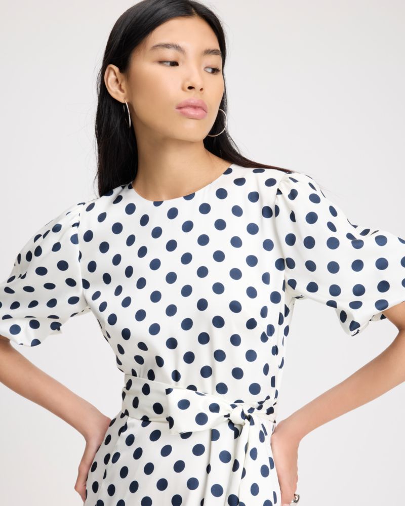 Breezy Dot Matinee Dress