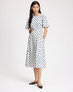 Breezy Dot Matinee Dress